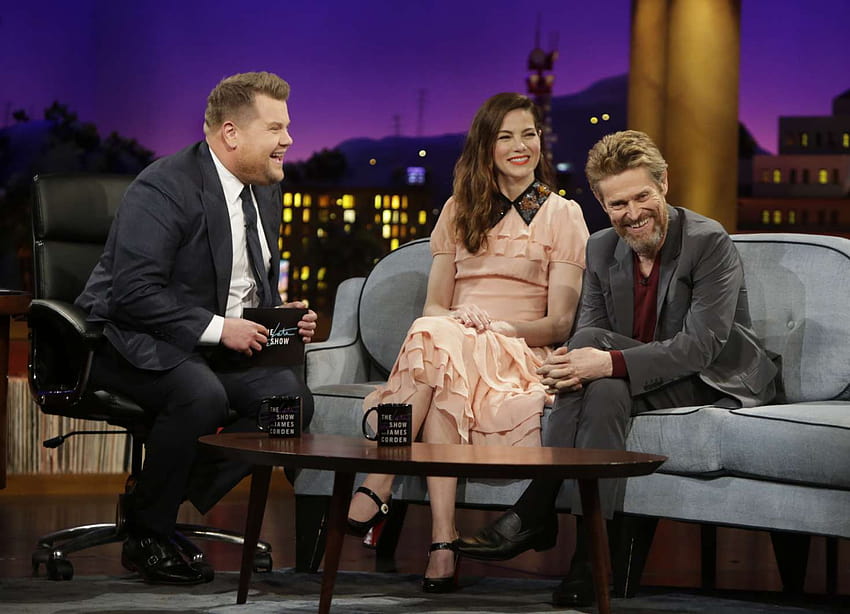 Michelle Monaghan à 'The Late Late Show with James Corden' à Los Angeles Fond d'écran HD