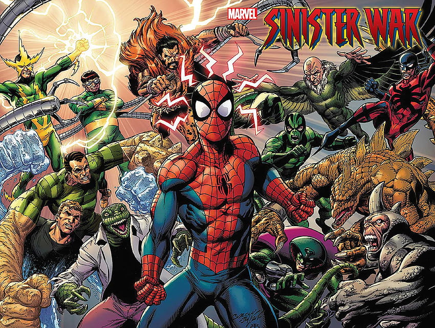 Sinister War, sinister six marvel comics HD wallpaper