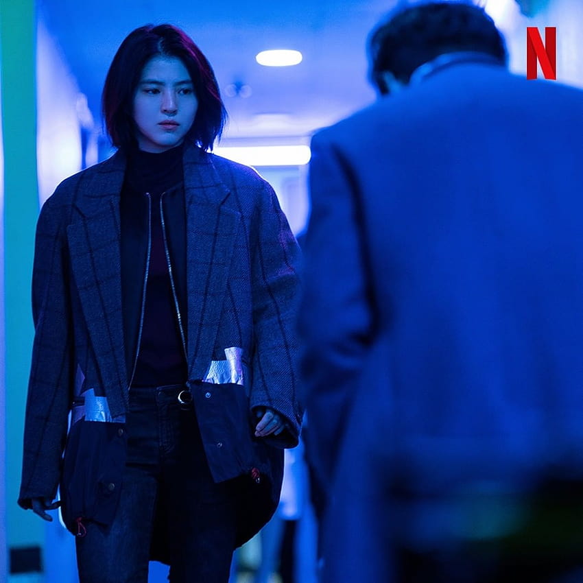 AUSSEHEN: Han So Hee sieht in Netflix‘ „My Name“-Stills, dem My-Name-Kdrama, bedrohlich aus HD-Handy-Hintergrundbild