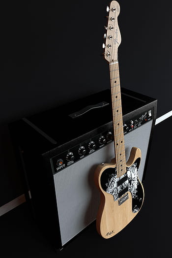 vintage guitar amp wallpaper