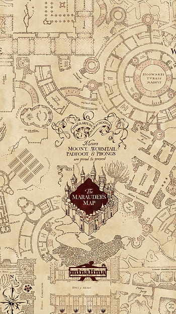 Marauder's Map Harry Potter, i solemnly swear im up to no good HD ...