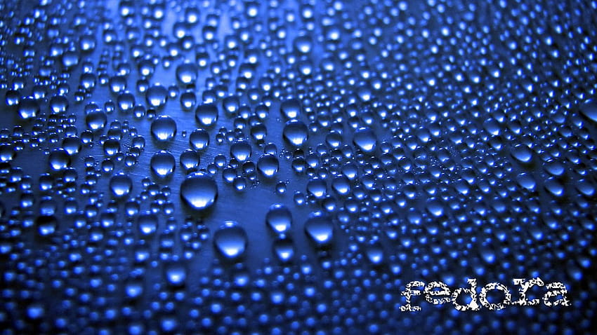 Water Linux Fedora wet water droplets condensation HD wallpaper