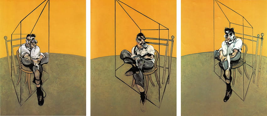 Francis Bacon Painting, triptychs HD wallpaper