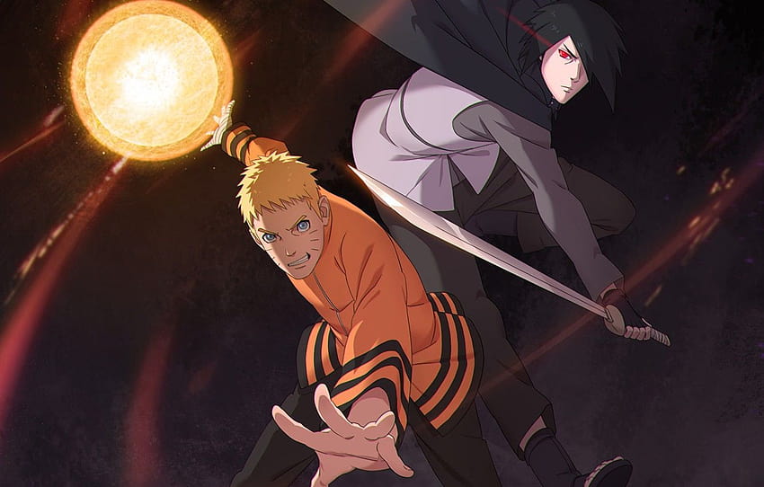 Sasuke And Naruto posted by Samantha Cunningham, naruto grown up HD wallpaper