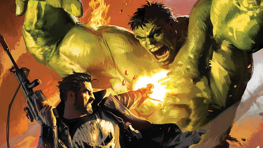 Hulk Comic Character Punisher Artwork Marvel Comics For, marvel comics background HD wallpaper