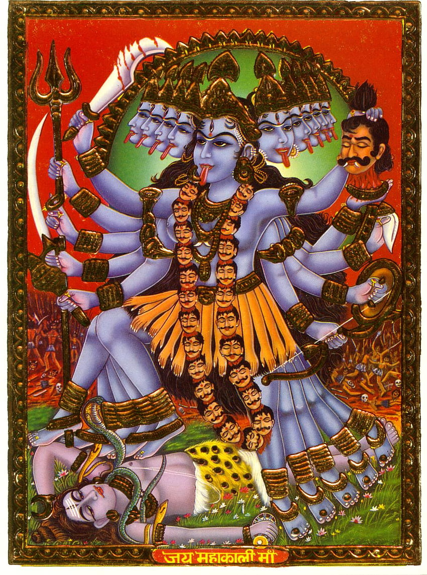 Goddess Kali Mata Nice Goddess Kali, kalika devi HD phone wallpaper