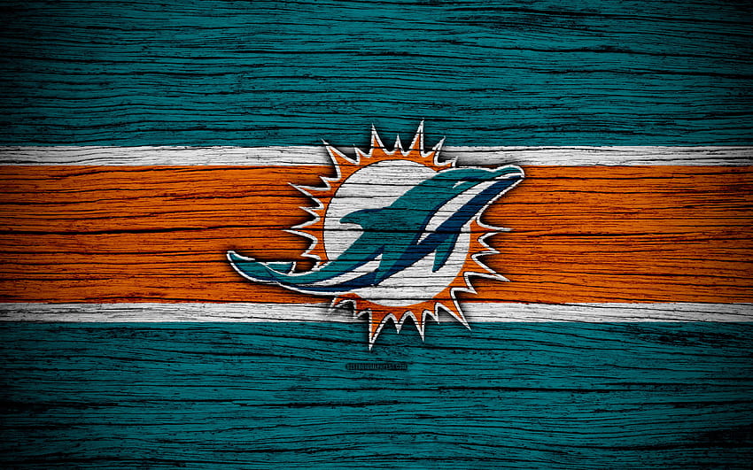 Miami Dolphins, NFL, Conferência Americana papel de parede HD