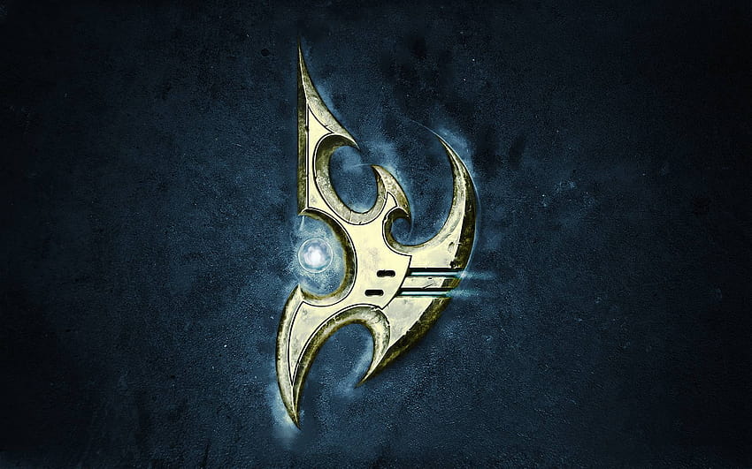 I created a Zerg a couple of days ago and a Protoss one, starcraft 2 protoss HD wallpaper