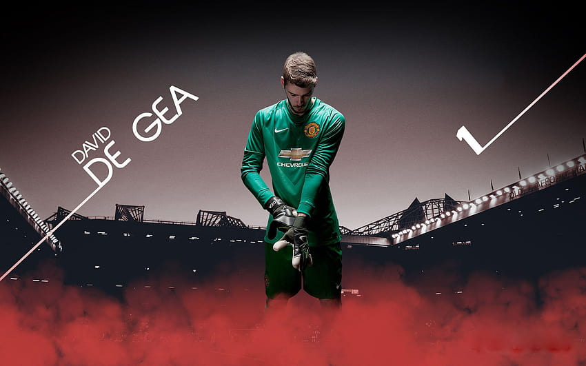 David De Gea Torhüter von Manchester United, mu HD-Hintergrundbild