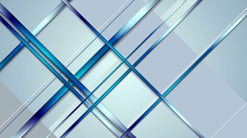 Desain grafis gerak garis-garis biru muda abstrak teknologi. Bentuk animasi video Ultra 3840x2160 Motion Backgrounds, latar belakang desain grafis Wallpaper HD