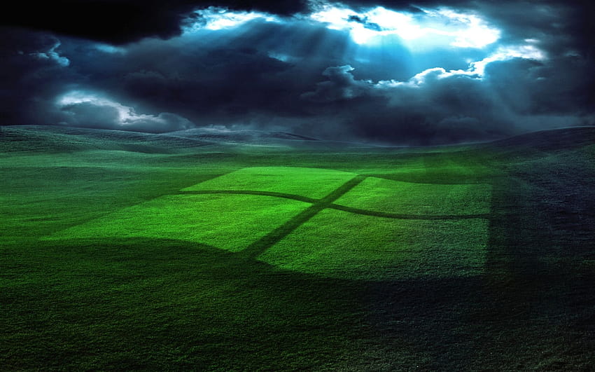 1920x1200 windows, field, grass, operating system, windows xp super HD wallpaper