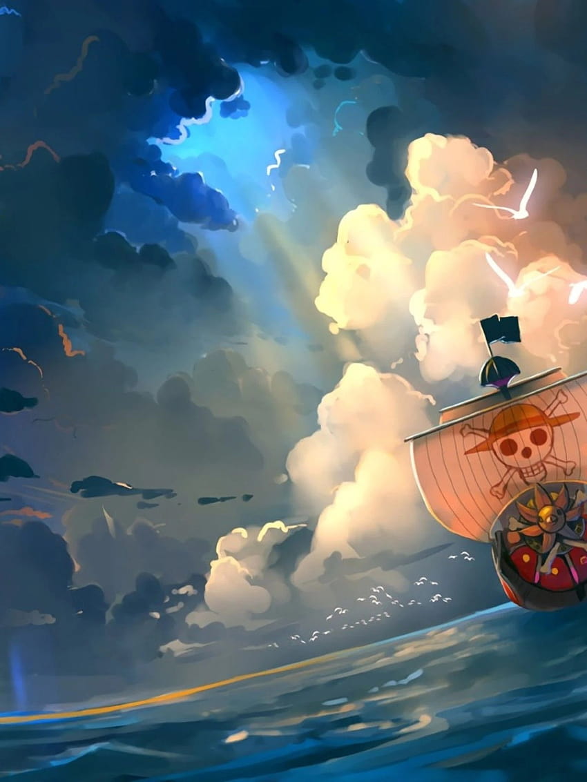 1 One Piece Thousand Sunny, bateau monobloc Fond d'écran de téléphone HD