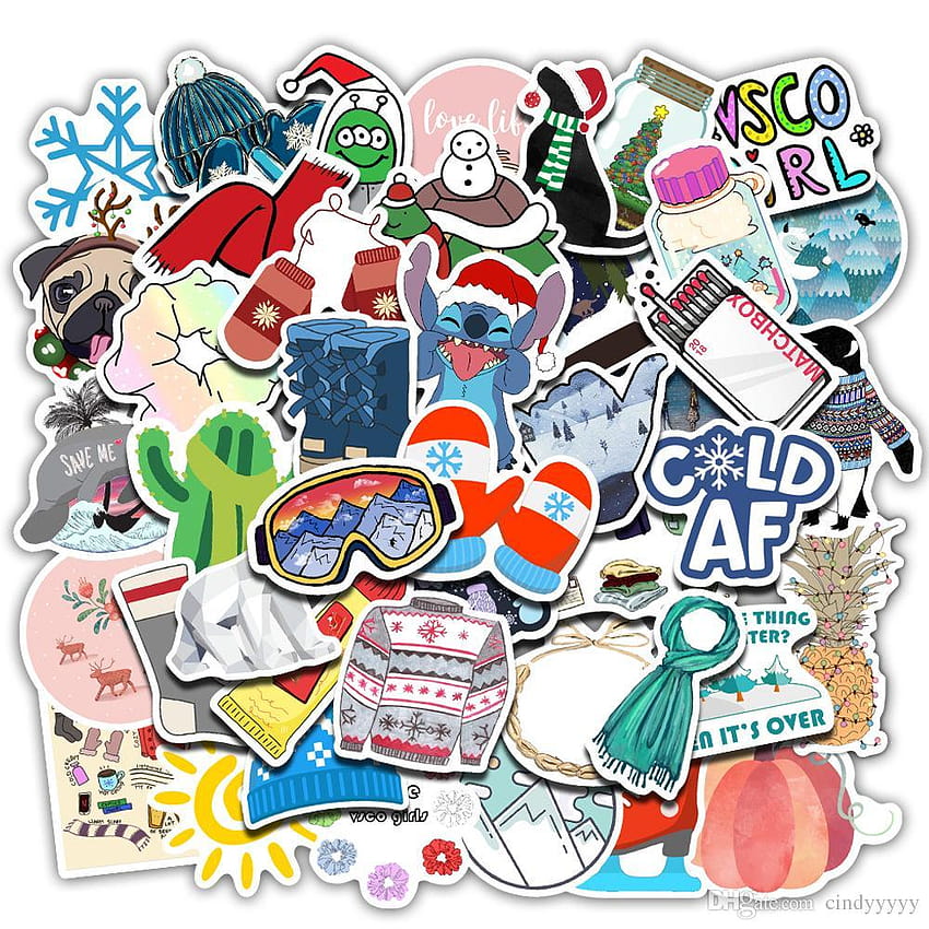 2019 /Bag Skateboard Stickers Kawaii VSCO For Toy Car Laptop Pad ...