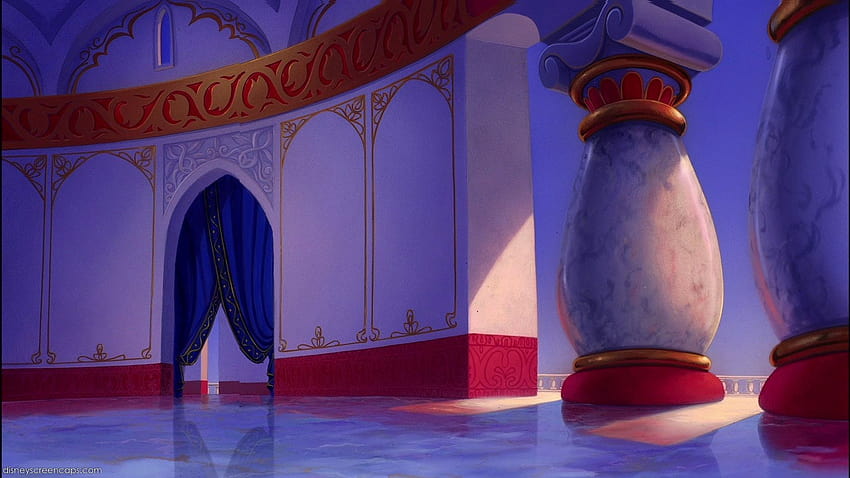 Palais d'Aladdin Intérieur, château d'Aladdin Fond d'écran HD