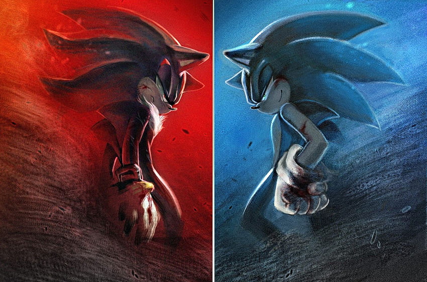 Super Sonic And Super Shadow Wallpapers - Wallpaper Cave