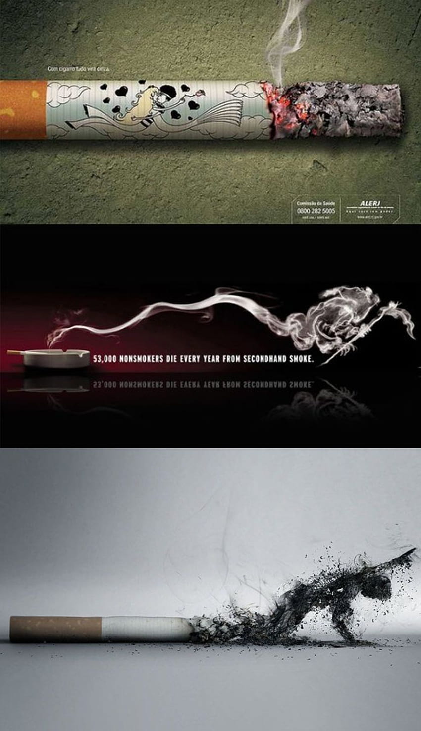 22 Creative Guerrilla Quit Smoking Advertisement, Posters And Slogans HD phone wallpaper