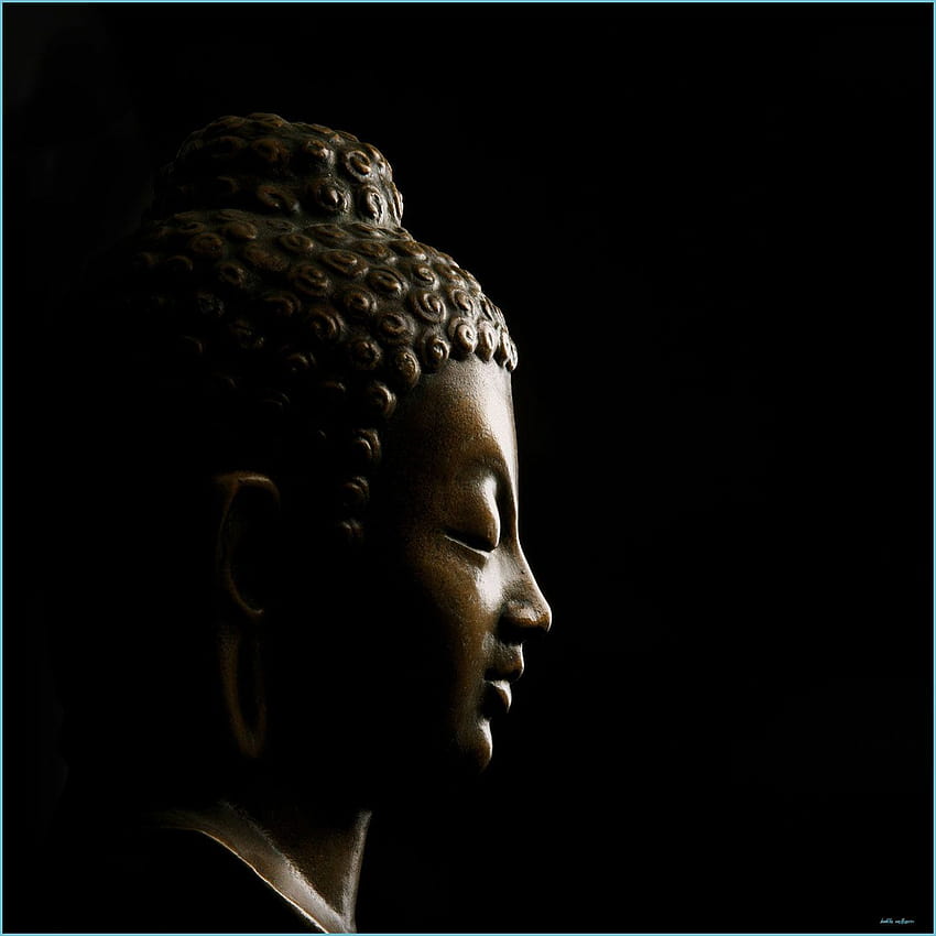 Seven Unexpected Ways Buddha ...anupghosal, buddha black and white HD phone wallpaper