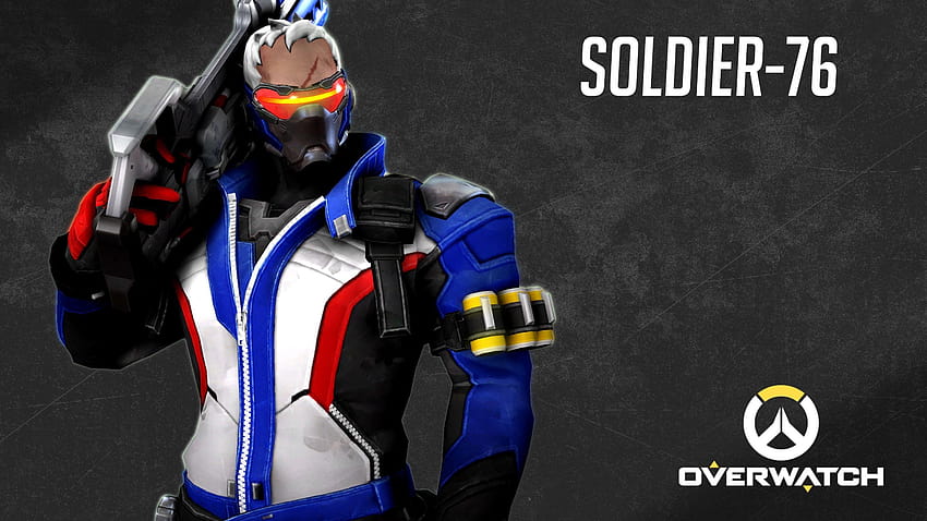 Overwatch : Soldier: 76, soldier 76 HD wallpaper