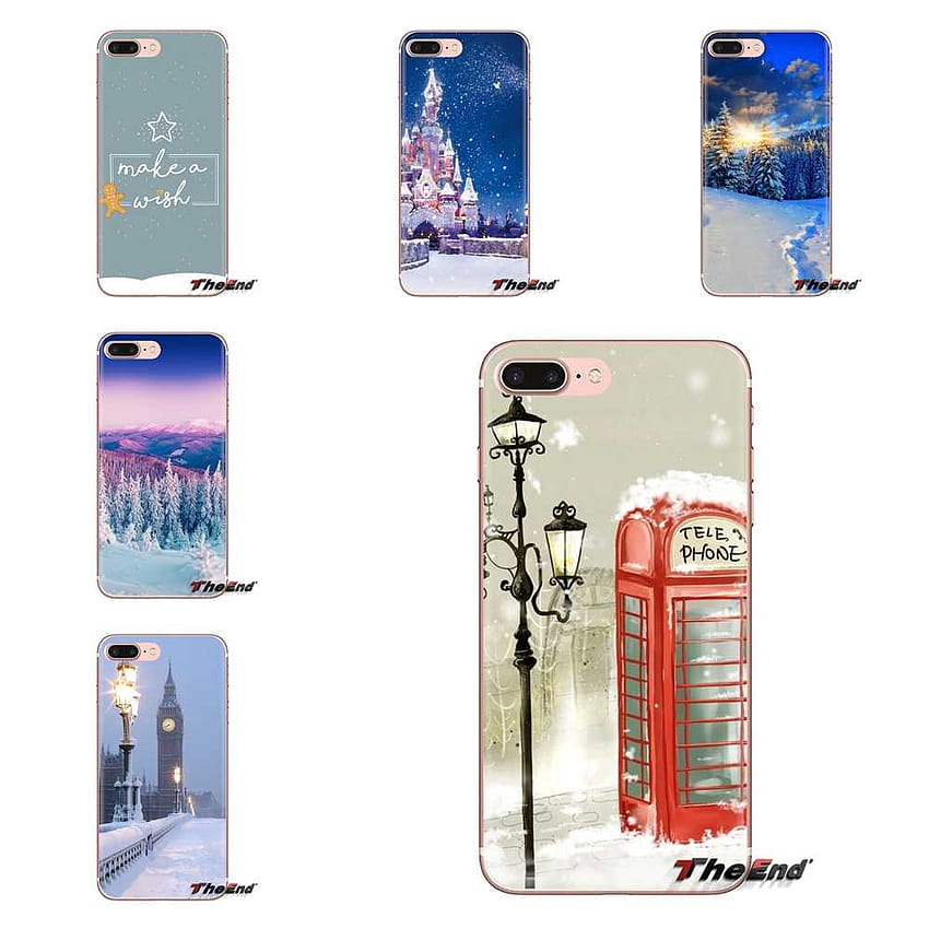 Winter for Phone Transparent Soft Case Cover For Samsung Galaxy S3 S4 S5 Mini S6 S7 Edge S8 S9 S10 Plus Note 3 4 5 8 9 HD phone wallpaper