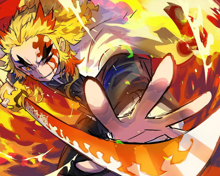 Rengoku Kyoujurou, Demon Slayer • For You For & Mobile, tanjiro and rengoku HD wallpaper