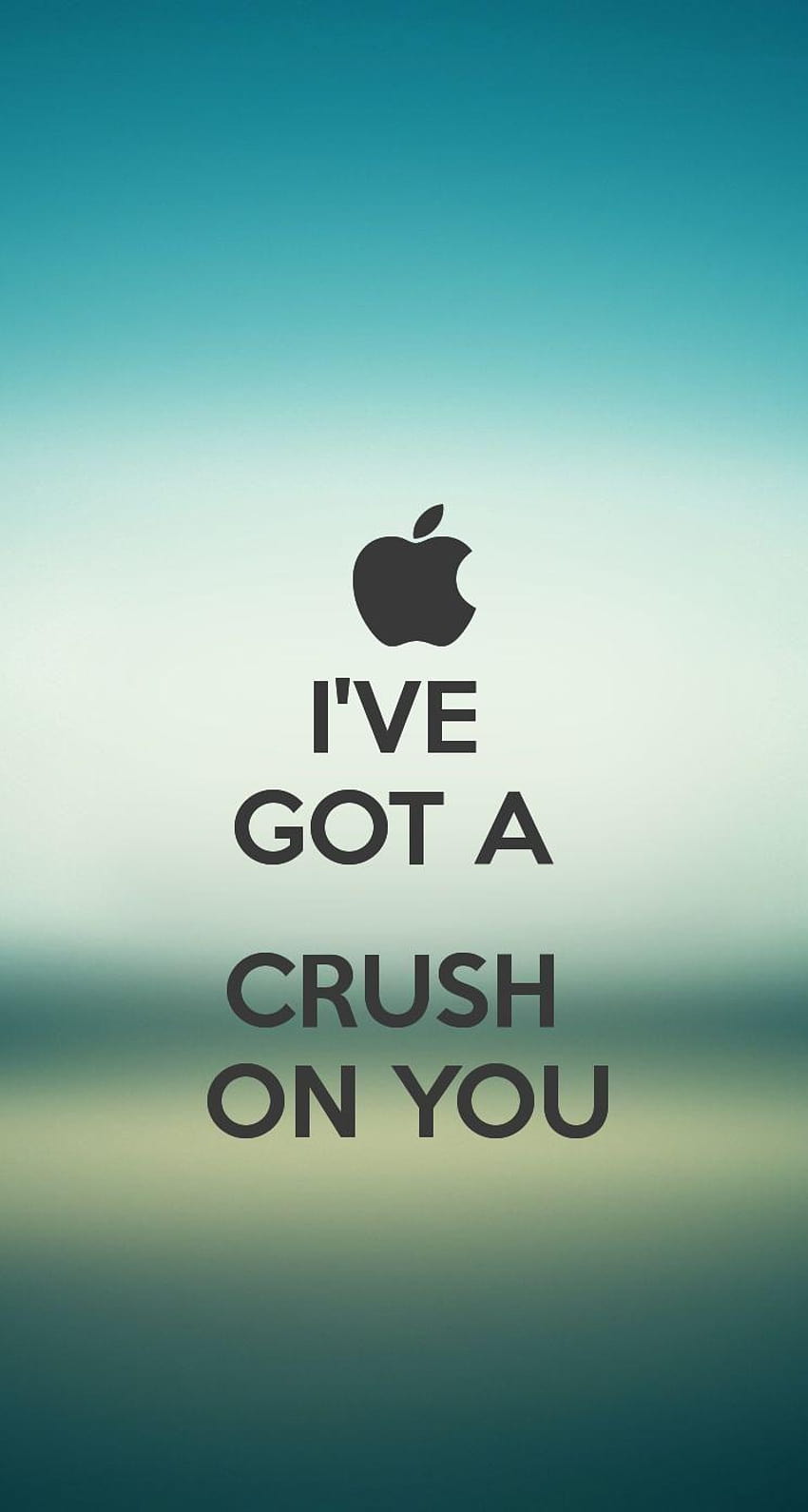 The I'VE GOT A CRUSH ON YOU I just made, ive got a crush HD phone wallpaper