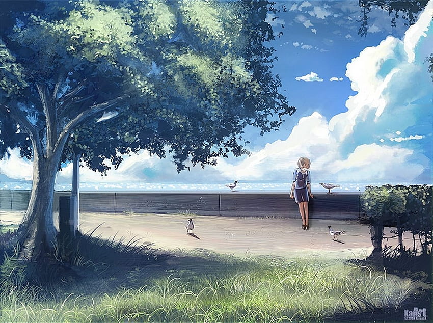 Anime Summer, anime aesthetic summer HD wallpaper | Pxfuel