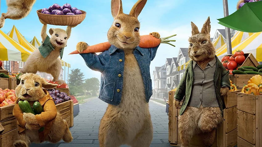 Peter Rabbit 2: The Runaway, peter Rabbit 2021 filmi HD duvar kağıdı