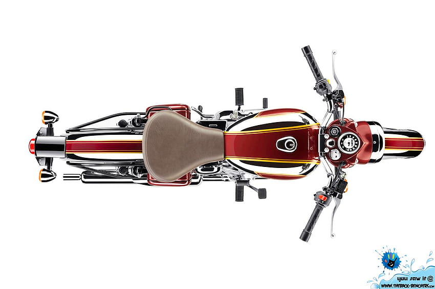 Bullet Motor Cycle , Royal Enfield Bike, royal enfield red HD wallpaper