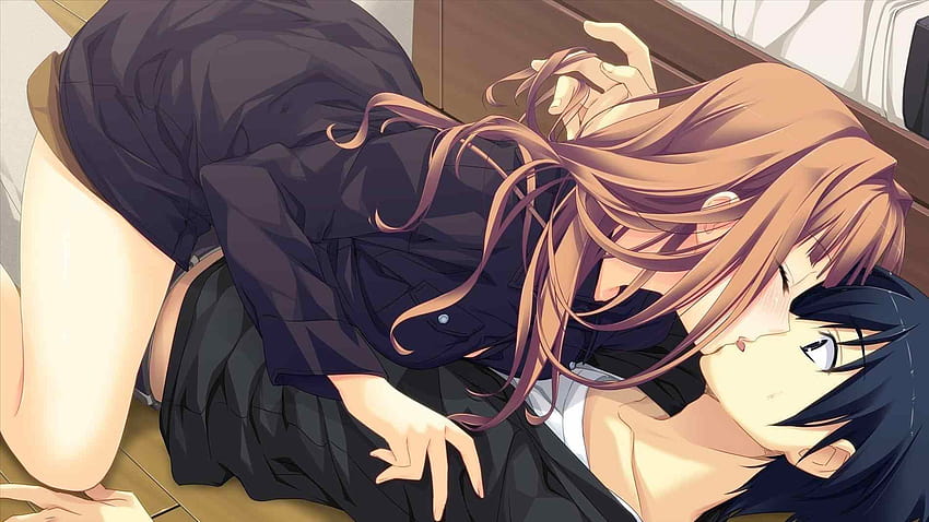 Youtube scene romantic anime kiss, anime kissing HD wallpaper | Pxfuel