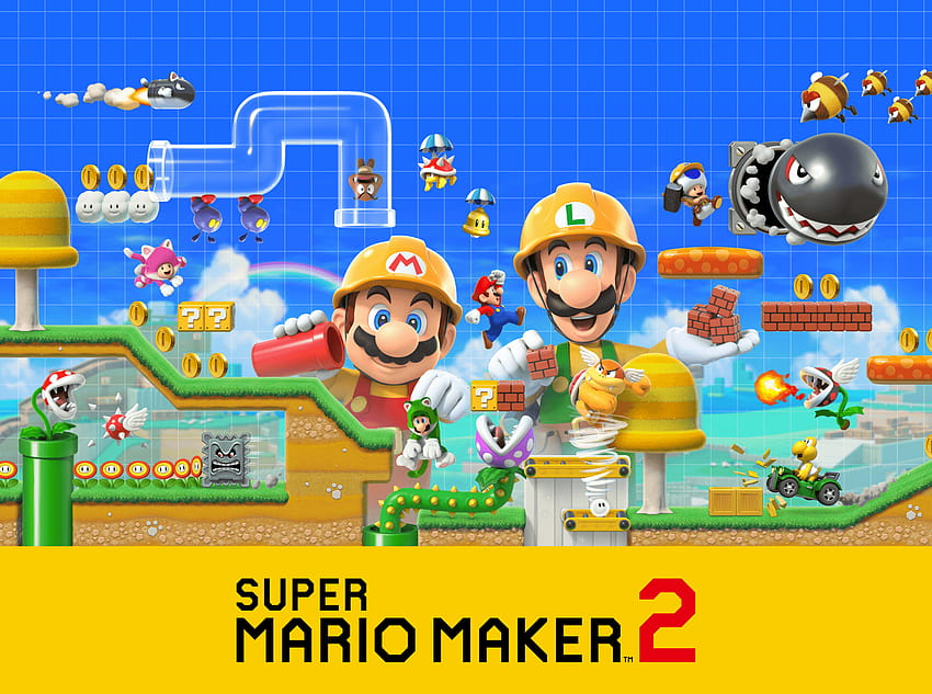 1 Super Mario Maker 2 HD wallpaper