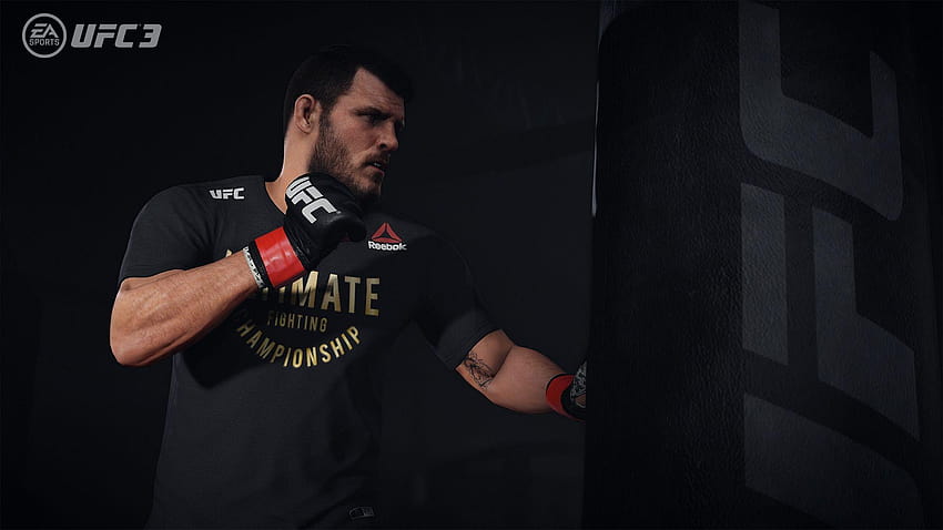 EA Sports UFC 3 [Video Game], ufc logo HD wallpaper