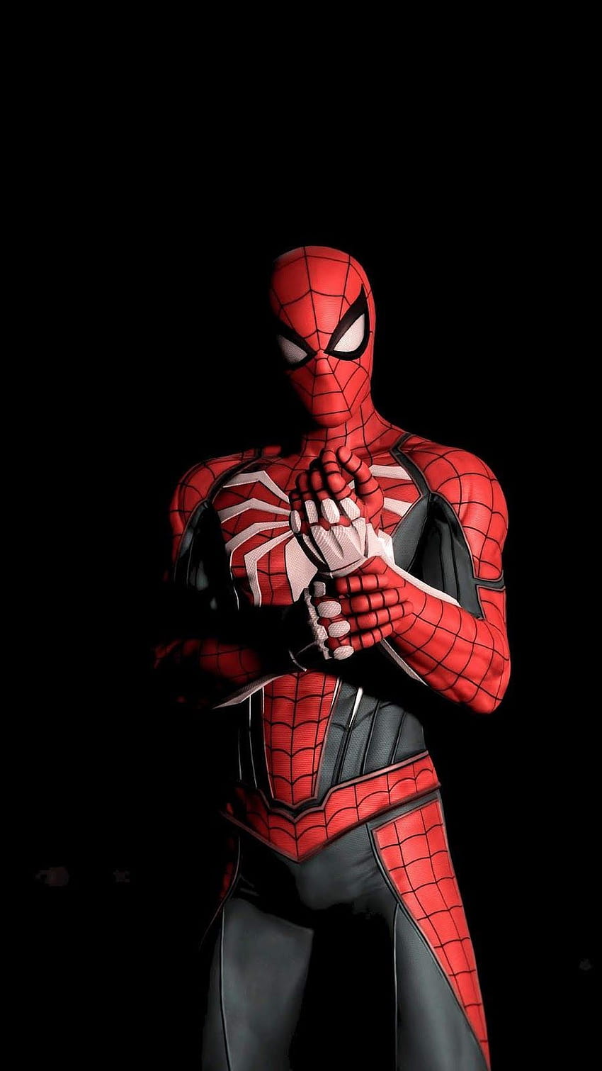 Spiderman AMOLED, supervilão amoled Papel de parede de celular HD