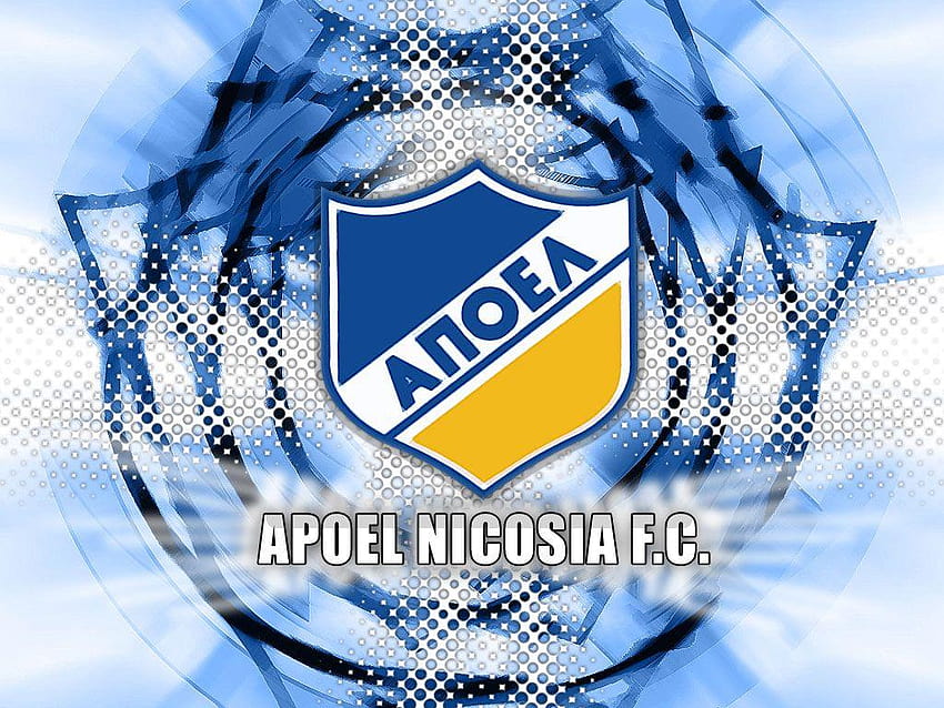 Apoel Nicosia logo HD wallpaper