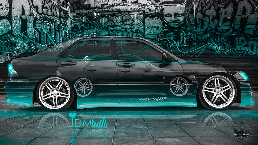 Toyota Altezza Two Cars JDM 2X Tuning Crystal Car 2016 HD wallpaper