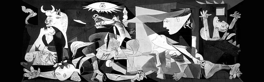 Pablo Picasso, Guernica, guernica full HD wallpaper