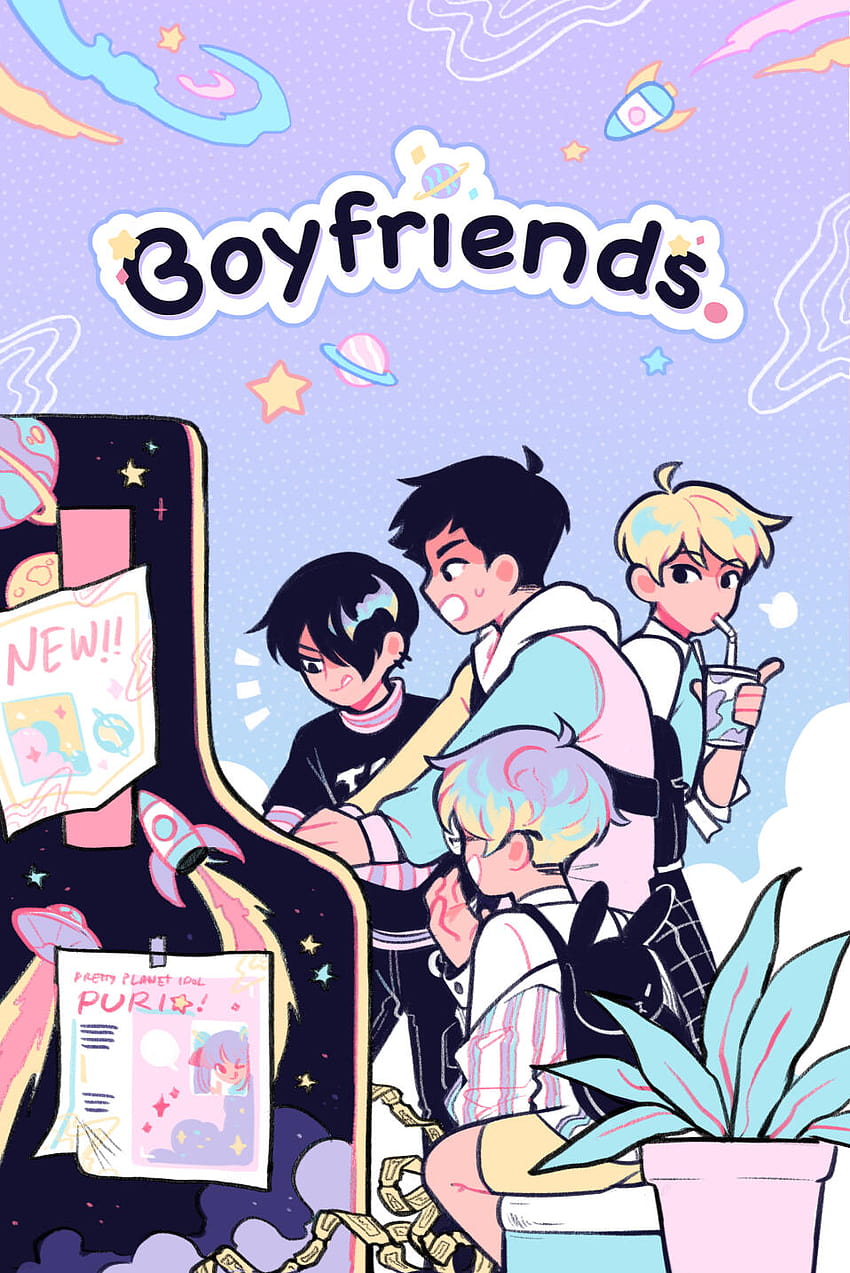 Boyfriends, by refrainbow, boyfriends webtoon HD phone wallpaper