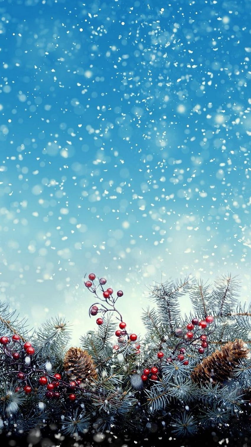joyful winter spirit HD phone wallpaper