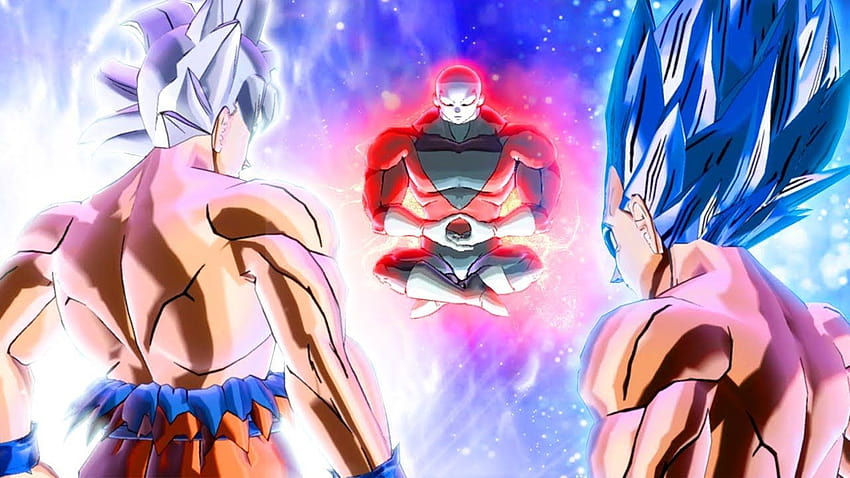 Goku Mastered Ultra Instinct And Vegeta Super Saiyan Blue Evolution, ultra instinct blue evolved HD wallpaper