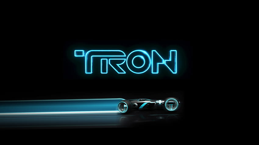 Tron Legacy Light Cycle, велосипед tron HD тапет