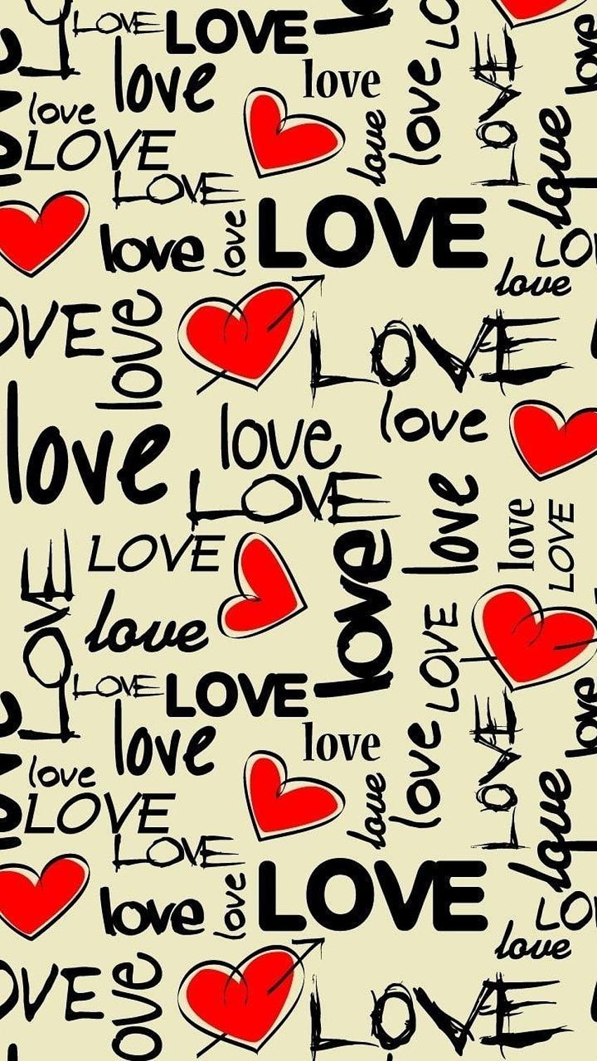 Artistic/Love, love word HD phone wallpaper