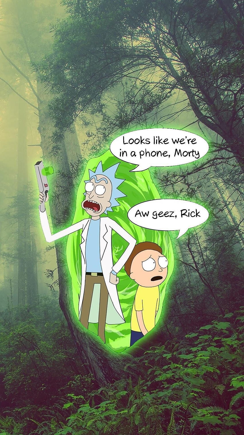 Rick y Morty: viaje con ácido de agujero de gusano con Jerry 21: 9