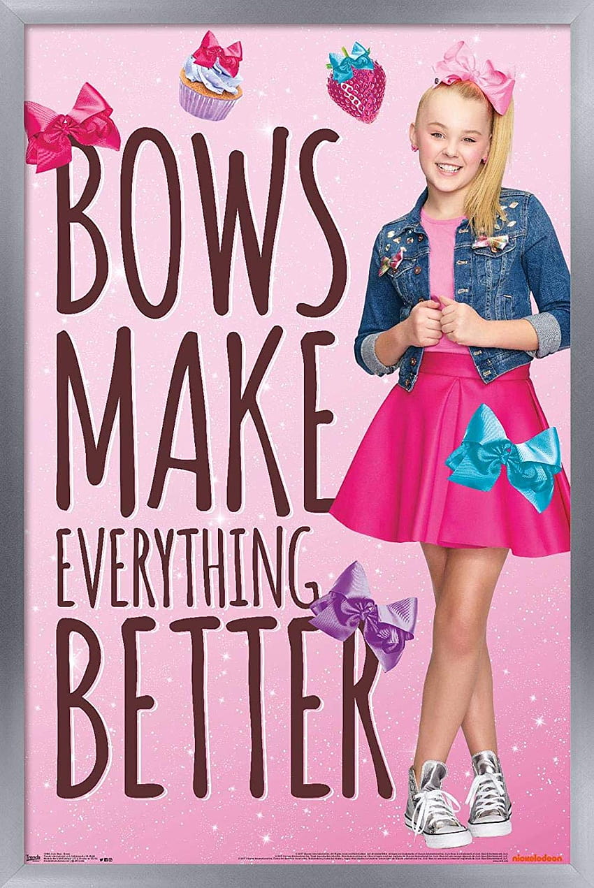 Trends International Jojo Siwa Bows Wall Poster 22.375, jojo siwa toy HD phone wallpaper