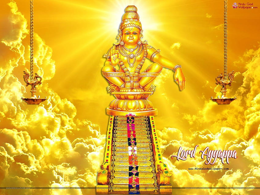 Pin on Lord Ayyappa, lord ayyappan HD wallpaper