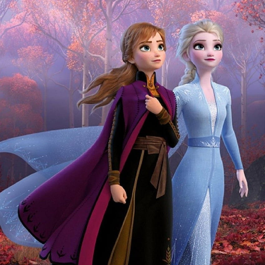 Epcot'a Yeni Frozen 2 Kostümleri Geliyor!, prenses elsa ve anna HD telefon duvar kağıdı