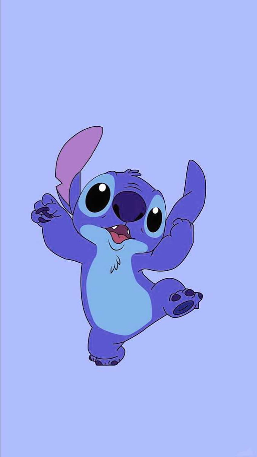 Latar Belakang Stitch yang Lucu, jahitan yang menggemaskan wallpaper ponsel HD