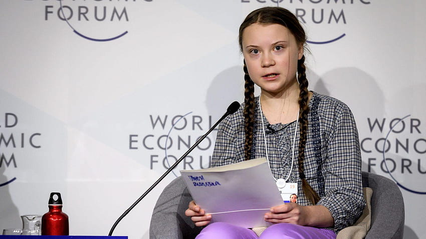 Greta Thunberg dresses down more global elites for climate inaction HD wallpaper