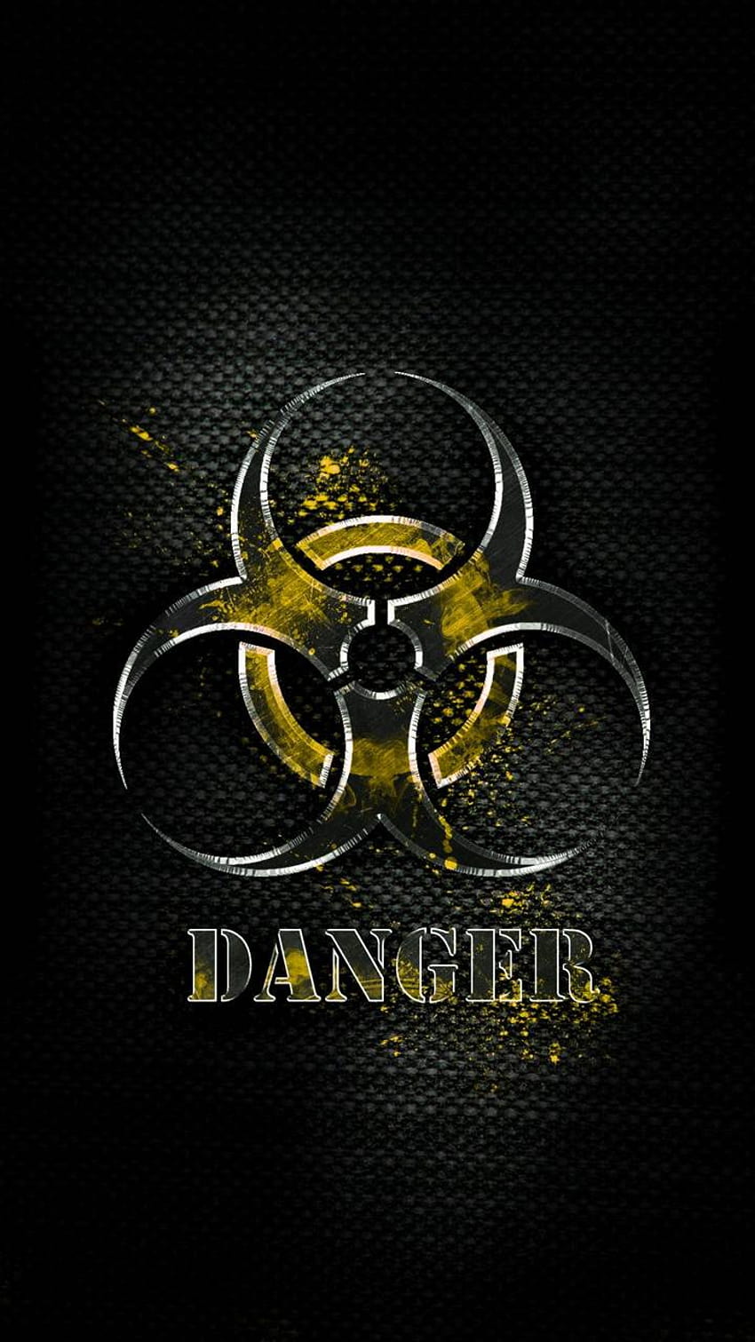 Опасност от georgekev, лого опасност HD тапет за телефон