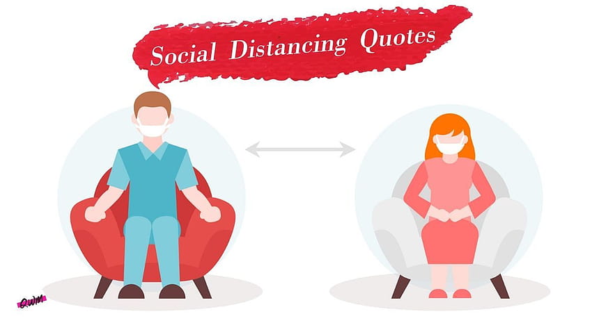 Awesome Social Distancing Quotes With & Instagram Captions HD wallpaper