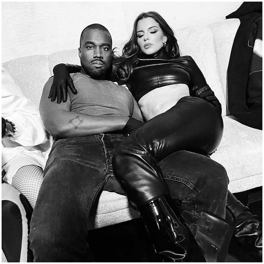 Kanye West presenteia Julia Fox e suas amigas bolsas Birkin pretas Papel de parede de celular HD