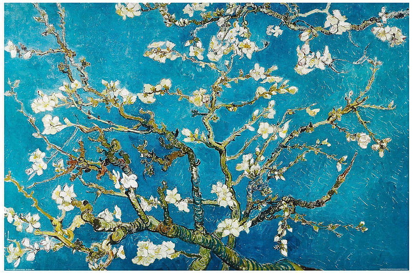 VAN GOGH MUSEUM、ゴッホの花 高画質の壁紙